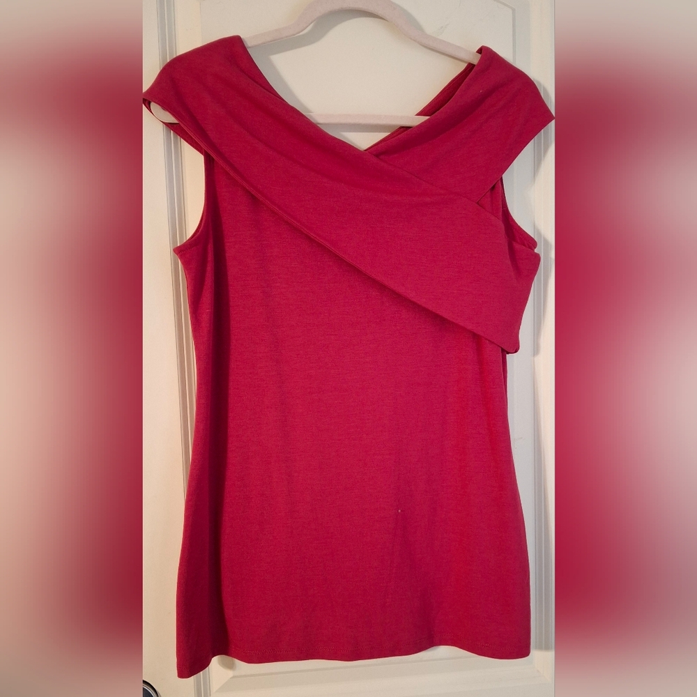 Serena‎ Williams signature stayement pink blouse size medium